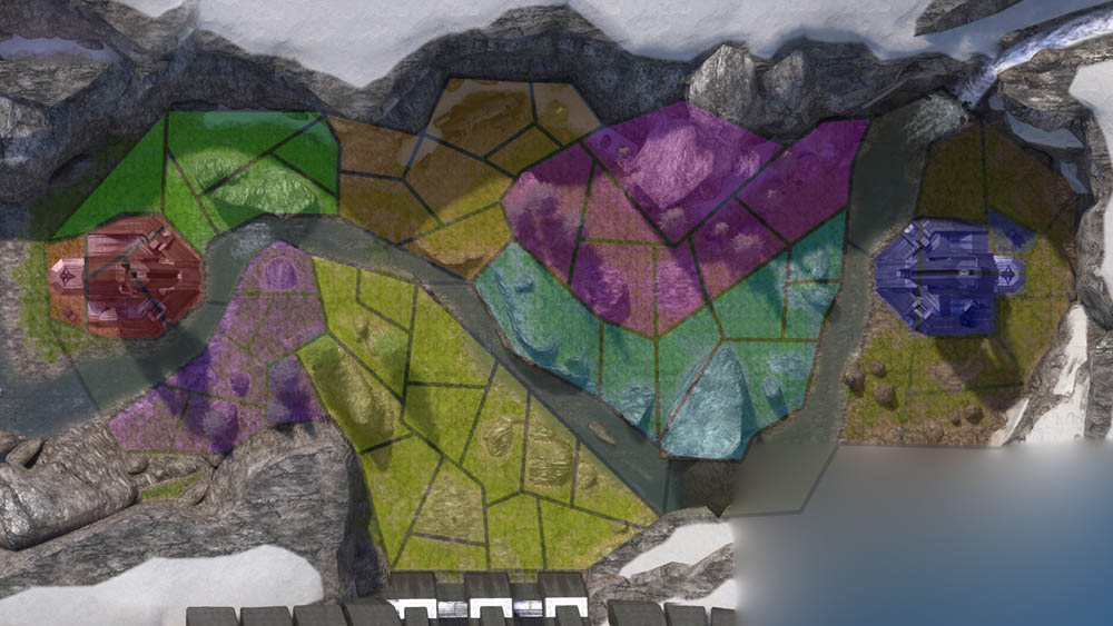 the map